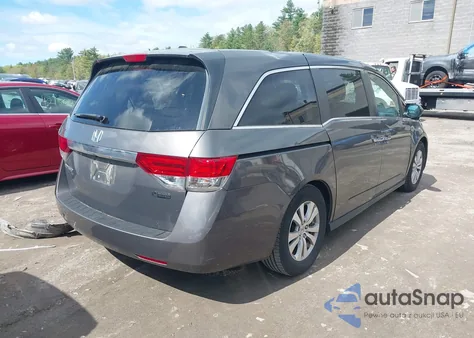 2016 Honda Odyssey Ex-L из США, поврежденный, VIN 5FNRL5H64GB169809